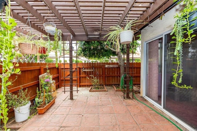 1518 Goldrush Way, Oceanside, CA 92057 - view of patio / terrace featuring a pergola
