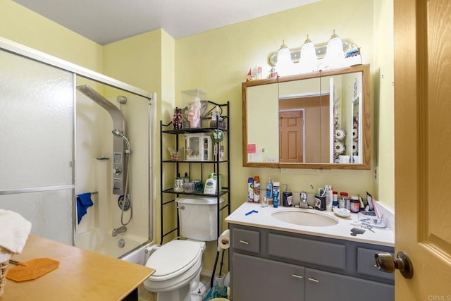 1518 Goldrush Way, Oceanside, CA 92057 - bathroom with vanity and combined bath / shower with glass door
