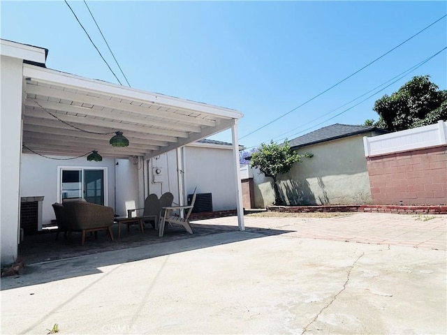 6008 Amos Ave, Lakewood, CA 90712 - view of patio / terrace with outdoor dining space