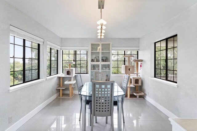 19 Gateview Dr, Fallbrook, CA 92028 - dining area featuring baseboards and light tile patterned floors