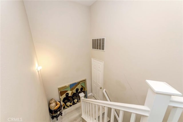 1251 Pepperwood Ct, Carson, CA 90746 - stairway with wood finished floors