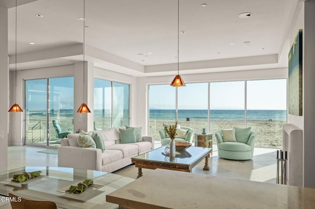 1135 Capri Way, Oxnard, CA 93035 - living room featuring a water view