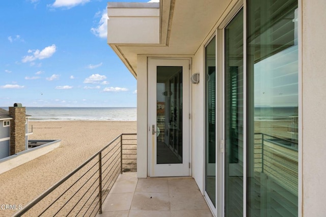 1135 Capri Way, Oxnard, CA 93035 - balcony featuring view of water and beach