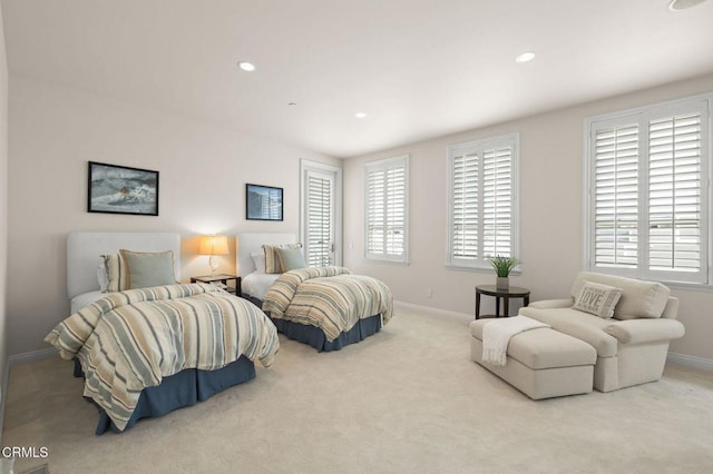 1135 Capri Way, Oxnard, CA 93035 - carpeted bedroom featuring baseboards and recessed lighting