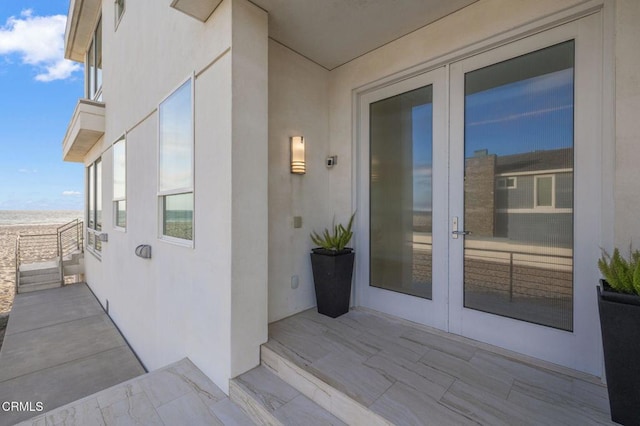 1135 Capri Way, Oxnard, CA 93035 - doorway to property with french doors and stucco siding