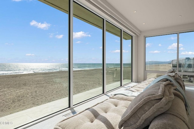 1135 Capri Way, Oxnard, CA 93035 - bedroom featuring view of water and beach