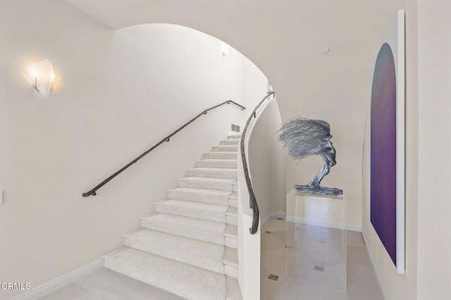 1135 Capri Way, Oxnard, CA 93035 - staircase featuring baseboards