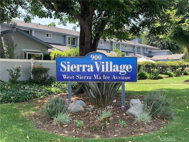 900 W Sierra Madre Ave Unit 184, Azusa, CA 91702 - community / neighborhood sign with a yard