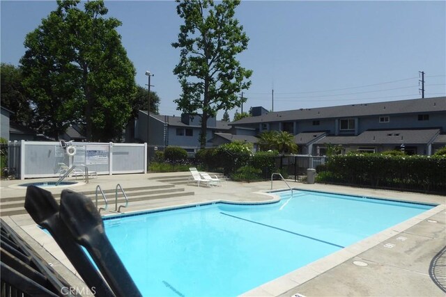 900 W Sierra Madre Ave Unit 184, Azusa, CA 91702 - community pool featuring a patio