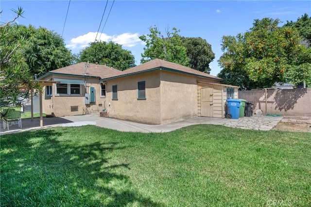 11046 Howard St, Whittier, CA 90606 - rear view of house with stucco siding
