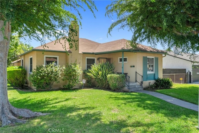 11046 Howard St, Whittier, CA 90606 - view of front of property with stucco siding and a chimney
