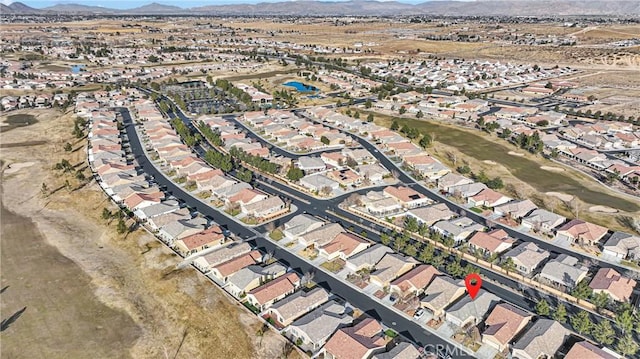 10479 Bridge Haven Rd, Apple Valley, CA 92308 - aerial view of property and surrounding area with mountains and nearby suburban area