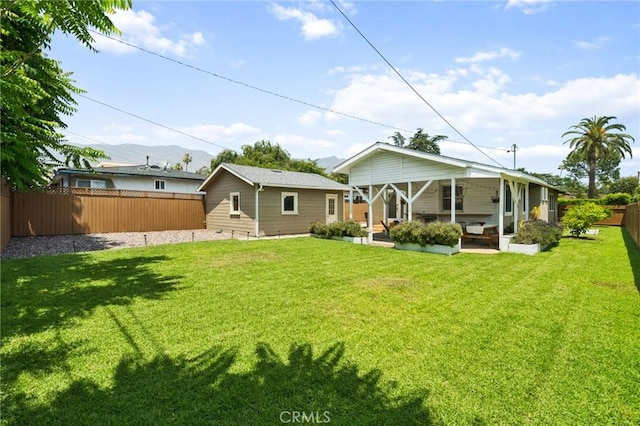 1241 Bresee Ave, Pasadena, CA 91104 - back of property with a patio