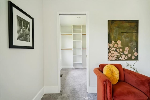1241 Bresee Ave, Pasadena, CA 91104 - sitting room with carpet and baseboards