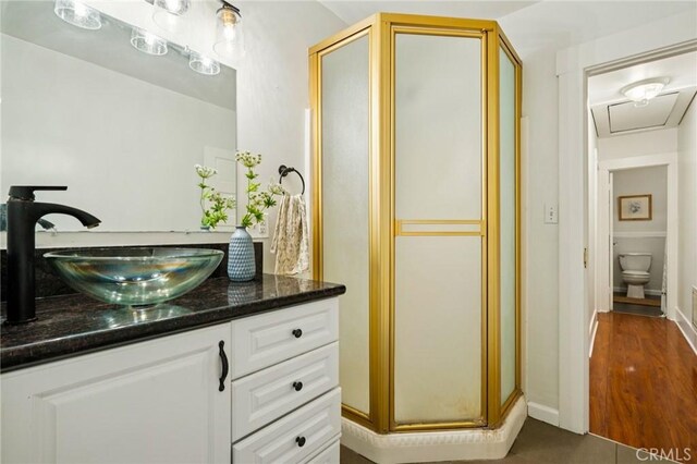 1241 Bresee Ave, Pasadena, CA 91104 - bathroom with a stall shower and vanity