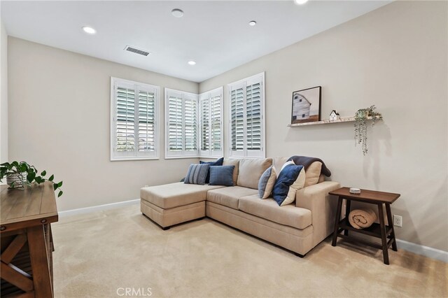 24 Granja Ct, Rancho Mission Viejo, CA 92694 - carpeted living area with recessed lighting