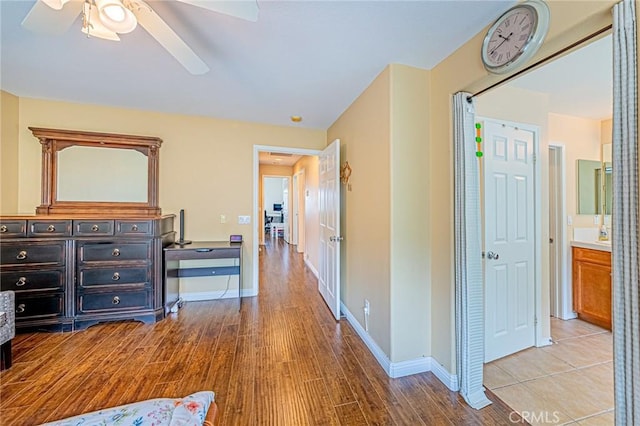 25238 Gloriso Ln, Stevenson Ranch, CA 91381 - hall with baseboards and wood finished floors