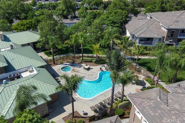 31241 Taylor Ln, Temecula, CA 92592 - community pool featuring a patio area