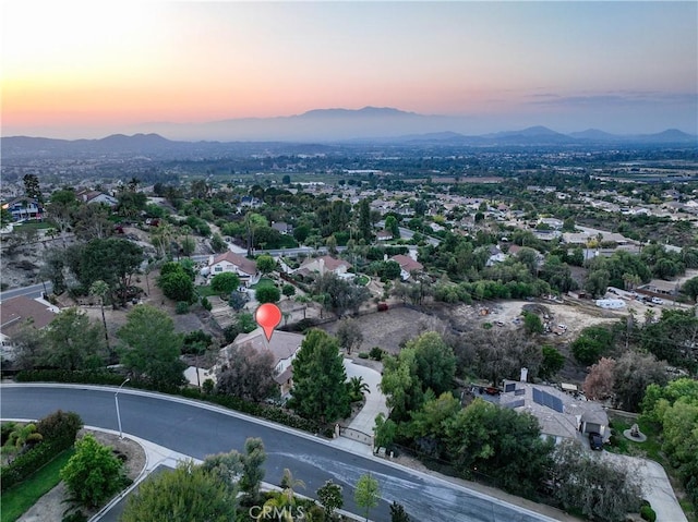 12830 Wildflower Ln, Riverside, CA 92503 - drone / aerial view of mountains