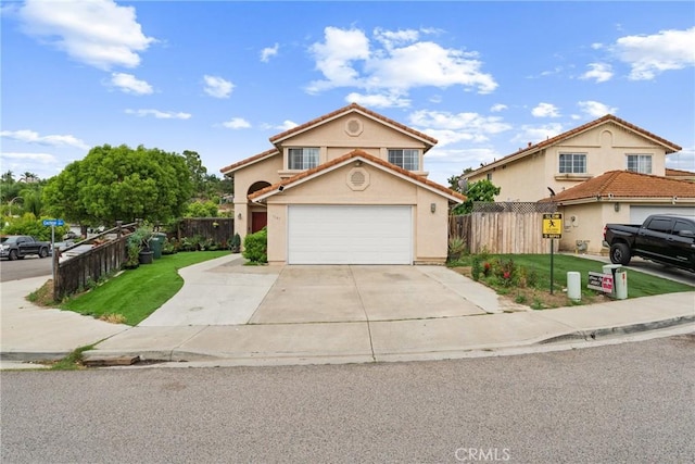 1149 Cochise Ct, Vista, CA 92084 - view of front of house featuring stucco siding and driveway