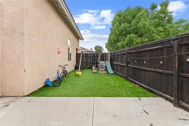 1149 Cochise Ct, Vista, CA 92084 - view of yard with a playground and a patio