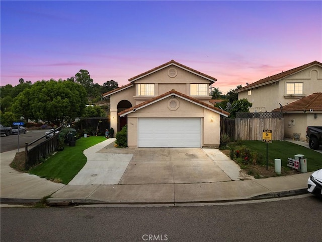 1149 Cochise Ct, Vista, CA 92084 - traditional-style house with driveway and stucco siding