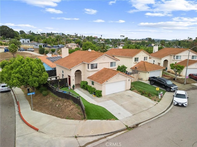 1149 Cochise Ct, Vista, CA 92084 - aerial perspective of suburban area