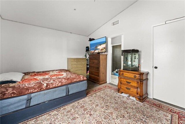 1149 Cochise Ct, Vista, CA 92084 - bedroom featuring vaulted ceiling