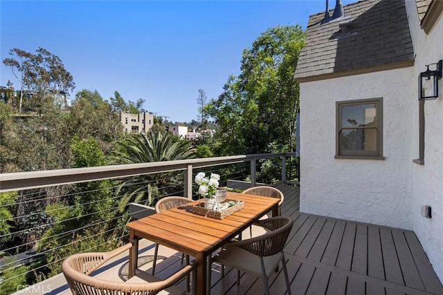 2376 Lake View Ave, Los Angeles, CA 90039 - balcony featuring outdoor dining area