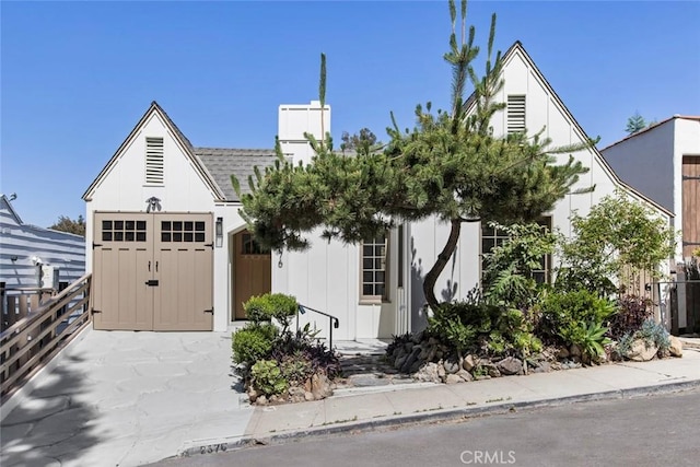 2376 Lake View Ave, Los Angeles, CA 90039 - view of front of house featuring concrete driveway and an attached garage