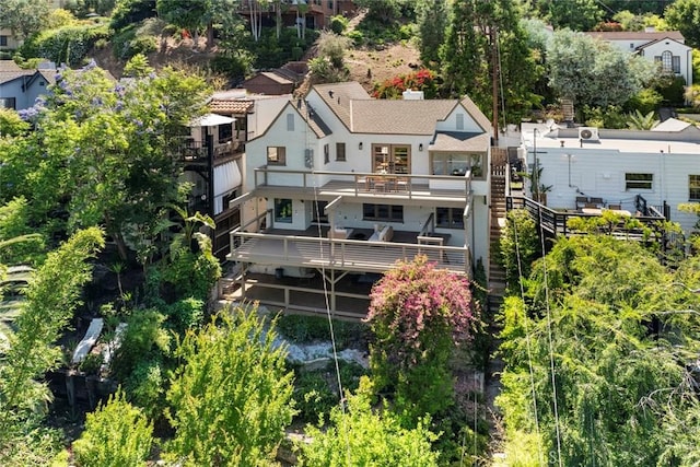 2376 Lake View Ave, Los Angeles, CA 90039 - view of subject property with a tree filled landscape