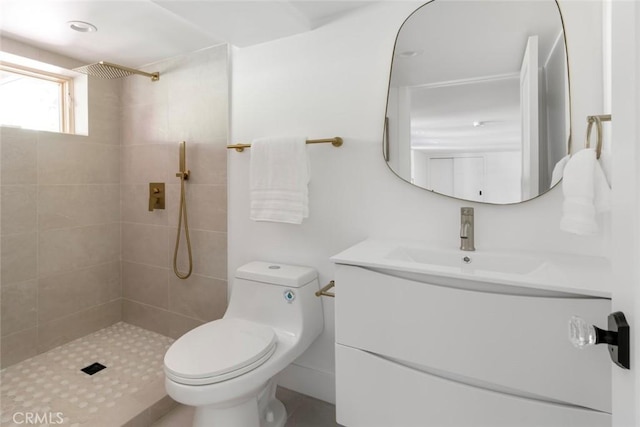 2376 Lake View Ave, Los Angeles, CA 90039 - full bath featuring vanity and tiled shower