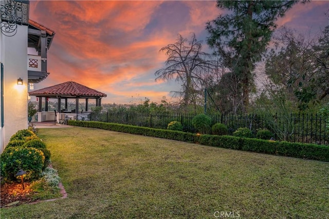 1812 Linda Vista Ave, Pasadena, CA 91103 - view of yard with a gazebo