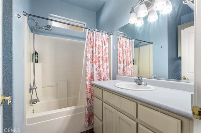 4930 Contentment Ln, Forest Ranch, CA 95942 - bathroom featuring shower / tub combo and vanity