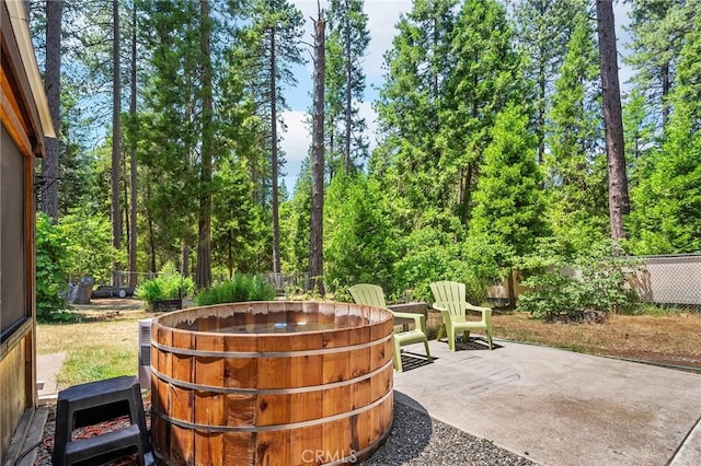 4930 Contentment Ln, Forest Ranch, CA 95942 - fenced backyard with a patio