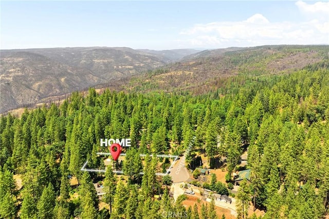 4930 Contentment Ln, Forest Ranch, CA 95942 - drone / aerial view of a forest and mountains