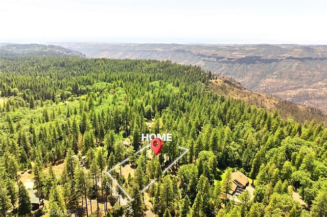 4930 Contentment Ln, Forest Ranch, CA 95942 - aerial view of a forest and a mountain backdrop