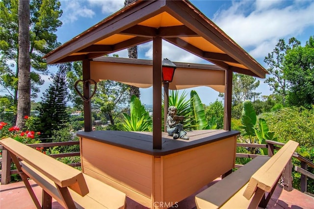 3935 Oakfield Dr, Sherman Oaks, CA 91423 - view of patio