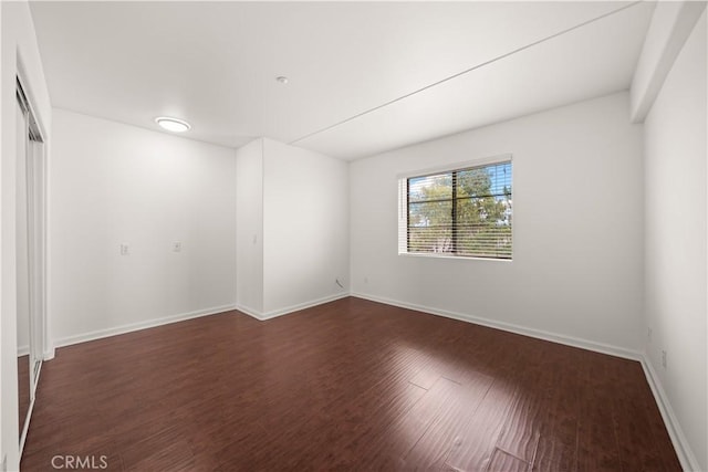 879 Michigan Blvd Unit B, Pasadena, CA 91107 - empty room with wood finished floors and baseboards