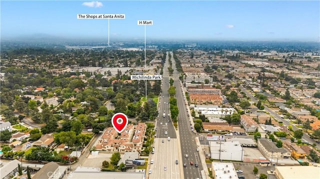 879 Michigan Blvd Unit B, Pasadena, CA 91107 - bird's eye view of a main thoroughfare