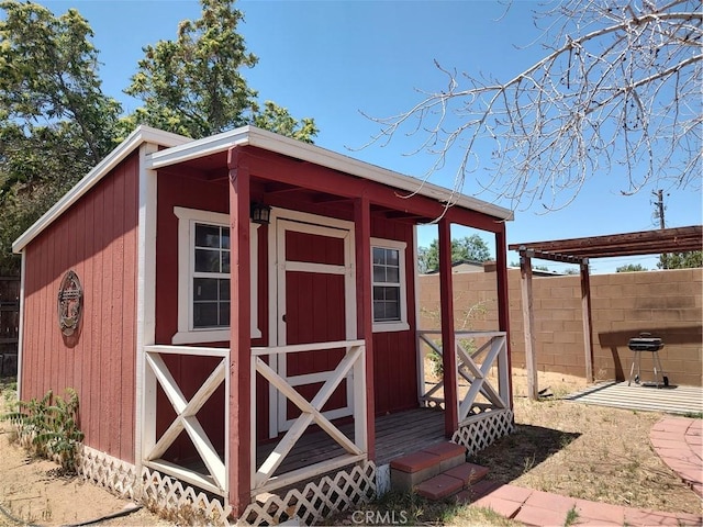 7870 Hopi Trl, Yucca Valley, CA 92284 - view of shed