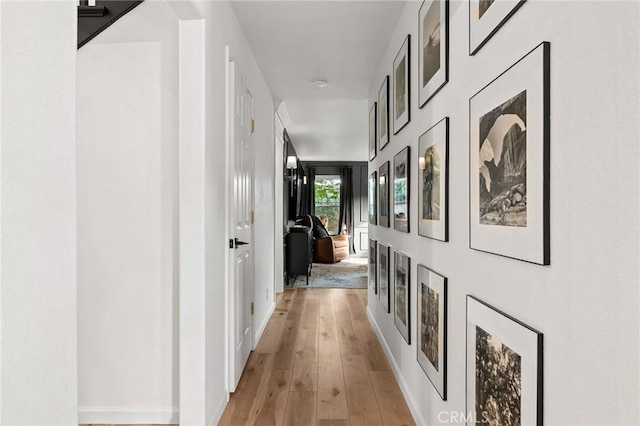 13 Noyo Ct, Chico, CA 95973 - hallway featuring light wood-type flooring