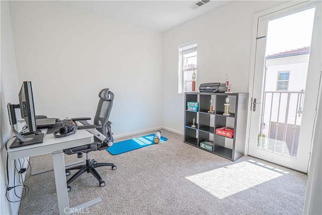 21836 Moveo Dr, Saugus, CA 91350 - office space with carpet and baseboards