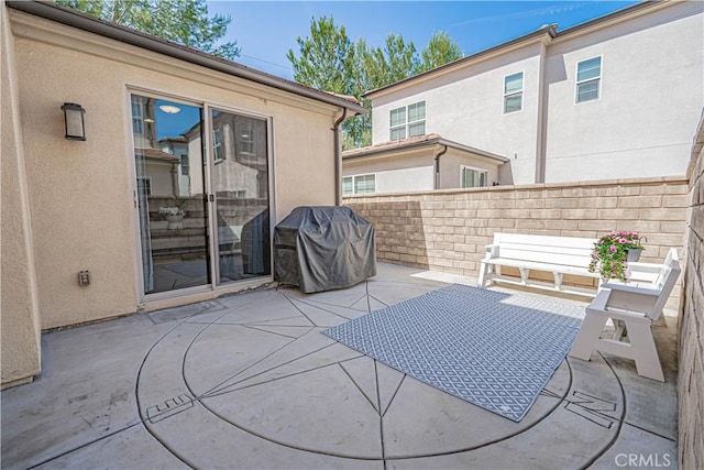 21836 Moveo Dr, Saugus, CA 91350 - view of patio / terrace with grilling area