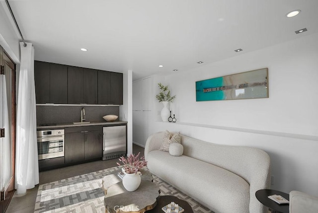 1119 Katella St, Laguna Beach, CA 92651 - living area featuring recessed lighting