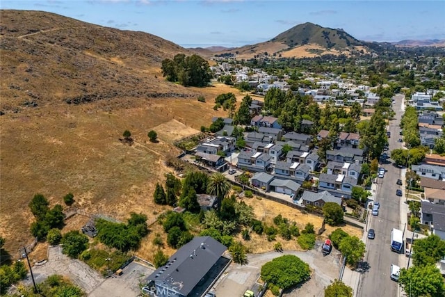 3143 Rockview Pl, San Luis Obispo, CA 93401 - aerial view of property and surrounding area with a mountain backdrop and nearby suburban area