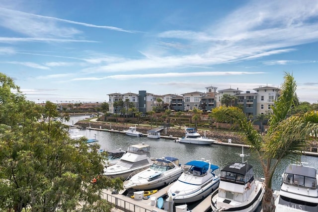 1539 Windshore Way, Oxnard, CA 93035 - water view featuring a boat dock