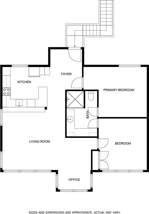 2468 Silverstrand Ave, Hermosa Beach, CA 90254 - view of room layout