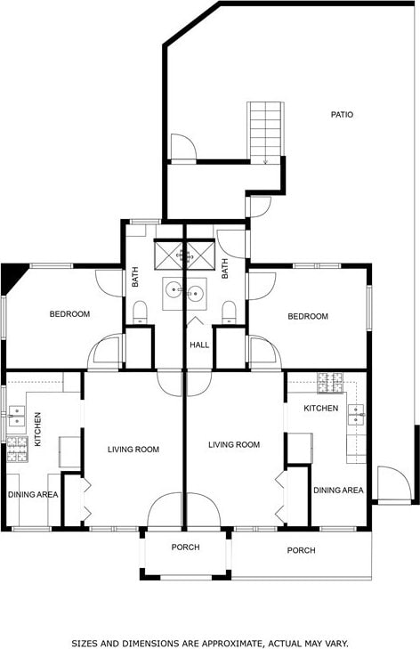 2468 Silverstrand Ave, Hermosa Beach, CA 90254 - view of room layout