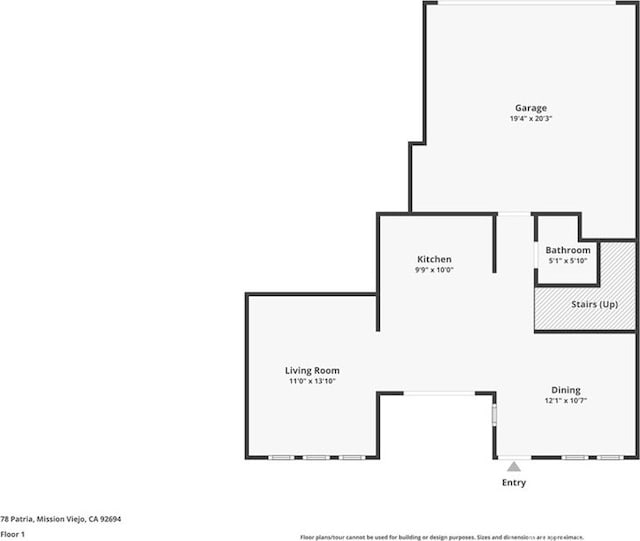78 Patria, Rancho Mission Viejo, CA 92694 - view of room layout